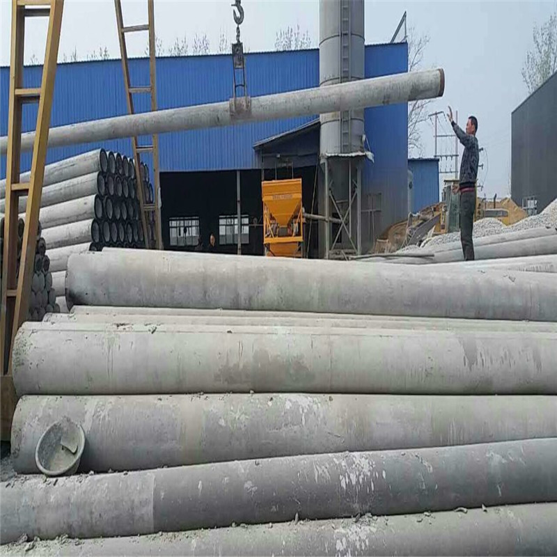 送抵河南駐馬店一車(chē)12米水泥電桿